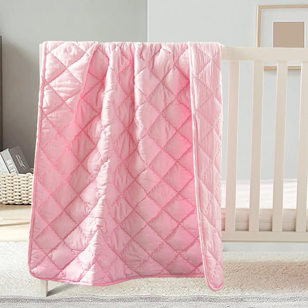 FLXXIE Down Alternative Oversized Toddler Comforter, Lightweight, Machine Washable and Warm Baby