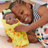 Baby Alive Shampoo Snuggle Berry Boo Black Hair 11 Inch Water Baby Doll Playset for 3 Year Olds & Up