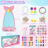2-in-1 8-12, 6 7 8 9 10 11 12 Friendship Bracelet Making Kit, Arts and Crafts for Girls Ages Jewelry Making KitDIY