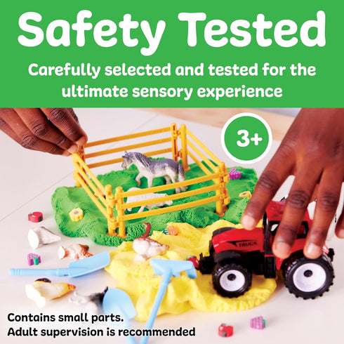 Creativity for Kids Sensory Pack: Farm - Sensory Toys for Toddlers 3-4+, Pretend Play Farm Animals Toys for Kids