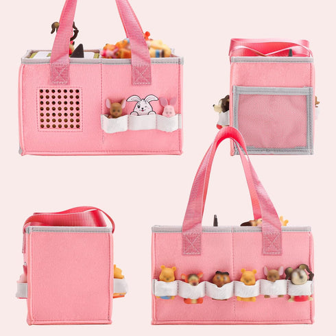 Case for Toniebox Starter Set - Portable Carrying Case for Tonies Figurines, Travel Storage Bag for Musical Toy