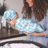 Pink Cow Print Newborn Baby Swaddle Blanket - With Beanie Hat Baby Receiving Blanket Wraps Gifts For Boys Girls Infant