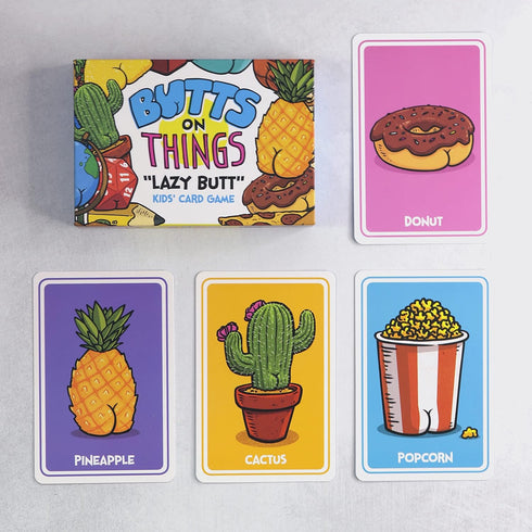 Lazy Butt - Family Card Game by Brian Cook Art