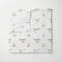 45 45 inches Bacati - Baby Blanket Unisex Swaddle Wrap Soft Breathable Cotton Muslin Swaddle Blankets Neutral Receiving