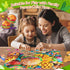 Ciesa 4 Packs 100 4-6 6-8 8-10, 4-6 5-8 Piece Puzzles for Kids Ages Mermaid Dogs Cats Hamburger Educational Jigsaw
