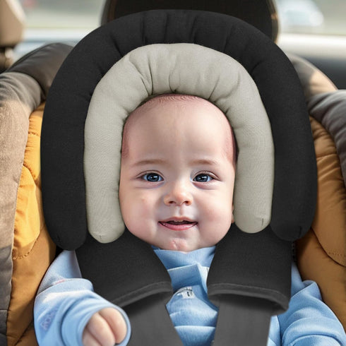 COOLBEBE Set Upgraded Babybody Support & Strap Covers for Newborn Infant Toddler - Extra Soft Breathable Car Seat