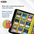 BCW Double-Sided 9-Pocket Pages Holder, 20 Yellow Pages for Trading Card Binder, Secure Side Loading Solution