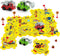 Plastic Puzzles for Kids Ages 3-5 with Toy Cars (Excavator + Dump