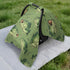 Dalzium Green Tuna Fish and Bait Car Seat Cover Baby, Carseat Canopy Cover for Girl Boy, Breathable Baby Carrier Cover