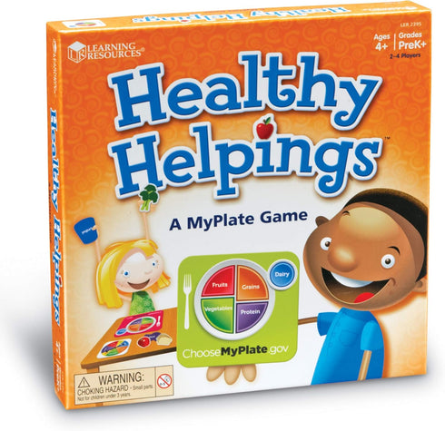 Learning Resources Healthy Helpings A Myplate Game - 10 x 10 in