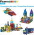 PicassoTiles Magnetic Brick Tiles STEM Building Block Set, Creative Magnetic Tiles Construction Toy Educational