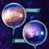 KatchOn Big Galaxy Balloons - 22 Inch Pack of 6, 360 Degree 4D Round Sphere Balloons for Space Themed Party Decorations