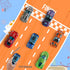 12Pack OCHIDO Easter Eggs Filled with Die-Cast Cars, Prefilled Easter Eggs with Toys Inside for Kids Easter Basket