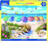 1000 Summer 24"x30" White Mountain Piece Jigsaw Puzzle Fun Beach Puzzles with Large Pieces Gift for Adults and Family
