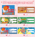 30 Pack Valentine Cards for Kids - Classroom Gifts with Sports Squeeze Balls for School Prizes