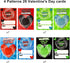 28 Packs JOYIN Valentines Cards with Fidget Spinner, Stress Relief Hand Finger Spinner Fidget Toy for Valentines Day