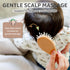 NEFERTOT Set Wooden Baby Hair Brush Grooming Kit with Beech Wood Goat Hair Brush, Cradle Cap Brush, Silicone Scalp