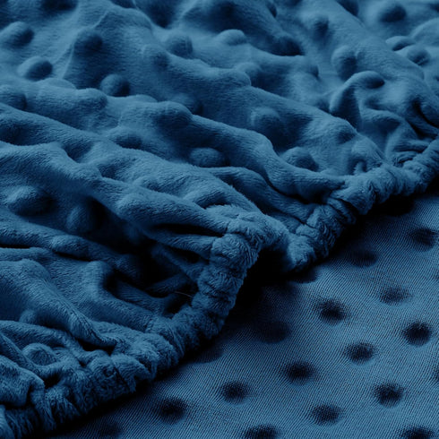 Pack 26 38 Inch Entisn N Play Sheets Fitted, x Minky Dot Mini Crib Sheet for Boys, Soft and Warm Fleece Nursery Bedding