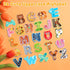 26 Magnetic Letters, Animal Alphabet Magnets, Fun Preschool Learning Toy, Large Fridge Magnets for Spelling Games