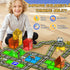 Set, 3+Year HarworLife Magnetic Tiles Road Magnetic Building Blocks for Kids Ages Old, Montessori Educational Magnet