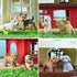 12PCS Realistic Dog Figurines, Hand Painted Tiny Puppy Animals Toy, Dog Cake Topper Gift for Kids & Toddlers
