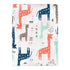HonestBaby Fitted Crib Sheets - 100% Organic Cotton, Multi-Colored Giraffes, Fits Standard Mattress, Unisex