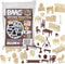 BMC Toys BMC Classic Marx Antique Furniture - 36pc Dollhouse Plastic Playset Accessories