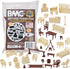 BMC Toys BMC Classic Marx Antique Furniture - 36pc Dollhouse Plastic Playset Accessories