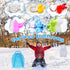 Holady Snow Mold and Sand Mold, 3D Penguin Shape for Kids and Adults, Outdoor Toy for Beach and Snow Play