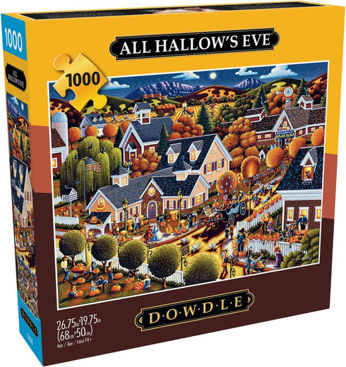 Buffalo Games - Dowdle - All Hallow's Eve - 1000 Piece Jigsaw Puzzle for Adults