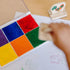 Melissa & Doug Rainbow Stamp Pad with 6 Washable Inks