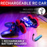 Force1 4WD 360 2.4GHz Tornado+ Remote Control Car for Kids- Double Sided Fast RC Cars with LED Interactive Display