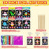24 Pack 4-8 8-12, FUNNYB&G Foil Art Party Favors for Kids - Foil Art Crafts Kits Coloring Books, Goodie Bag Stuffers