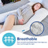 Talbot's Dr. Mom's Pregnancy Pillow - Stay Cool U-Shaped Pillow for Pregnant Women