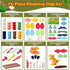 Merimon Sets, Set, Set, 3+ (5 1-73 Dinosaur Color Dough Includes Dino Dentist Play Tyrannosaurus Rex Jungle Dinosaur