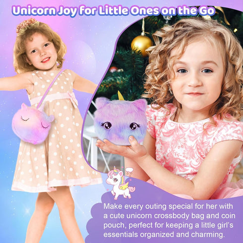 3 4 5 6 7 8 9 10 6-8, Jenria Unicorn Gift for Girls, Kindergarten Graduation Gifts, Sleepover Birthday Gifts for Girls