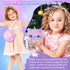 3 4 5 6 7 8 9 10 6-8, Jenria Unicorn Gift for Girls, Kindergarten Graduation Gifts, Sleepover Birthday Gifts for Girls
