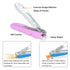 Trimmer PAFASON Baby Safety Nail Clipper Cutter with Nail Catcher and Baby Glass Nail File, Czech Float Glass