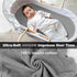Vruelia 3 Pack, 28x14 33x18, Muslin Bassinet Sheets Cotton Bassinet Sheets for Baby Girl and Boy, Breathable Bedside