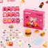 12 Air Dry Clay Kit - Food Toy Theme, Modeling Clay for Kids, DIY Model Magic Clay with Tools and Tutorials, Boxes