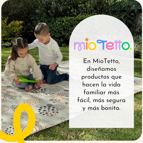 78"x59" Miotetto Foldable Baby Play Mat Non-Toxic, Reversible, Waterproof, Portable Baby Mat for Floor, Foam mat