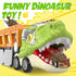 11 1 3-5, 10 3 4 5, SpringFlower in Dinosaur Toys, Dinosaur Toys for Kids Dinosaur Truck with Pull Back Cars, Toddler