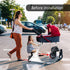 Stroll Handle Extension Bar, Universal Stroller Handle Extender - Fits All Types, Easy to Install, Extends by 5.5 Inches