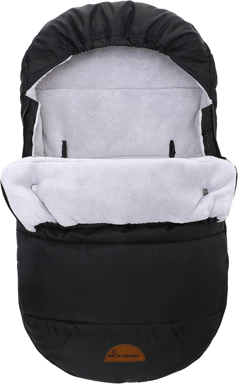Stroller Universal Sleeping Bag, Winter Outdoor Hooded Bunting Bag, Windproof and Water-Resistant Stroller Accessory