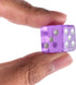 Super Z Outlet Standard 16mm Dice, Translucent Multi-Color, 50pk