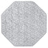 Octagon Playpen Mat Grey, Non Slip 8 Panel Playpen Mattress Mat Fits