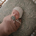 47"x47" mushie Stretchy Baby Swaddle Blanket | Extra Soft & Snug Fit | (Natural)