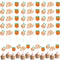 Zonon 48 Pieces Little Cutie Glitter Cupcake Toppers - Baby Shower Decorations - Tangerine Theme Citrus Cake Topper
