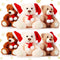 Aoriher 6 Pieces Bear Bulk Stuffed Animal, Baby Shower Plush Toys, Cute Bear Decorations for Sleeping and Playing