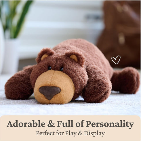 1 15 GUND Tush Teddy Bear, Premium Teddy Bear Stuffed Animal for Ages and Up, Brown